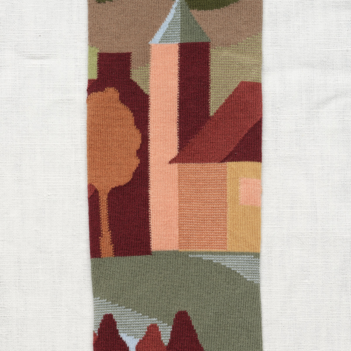 Autumn Landscape Knee-Highs