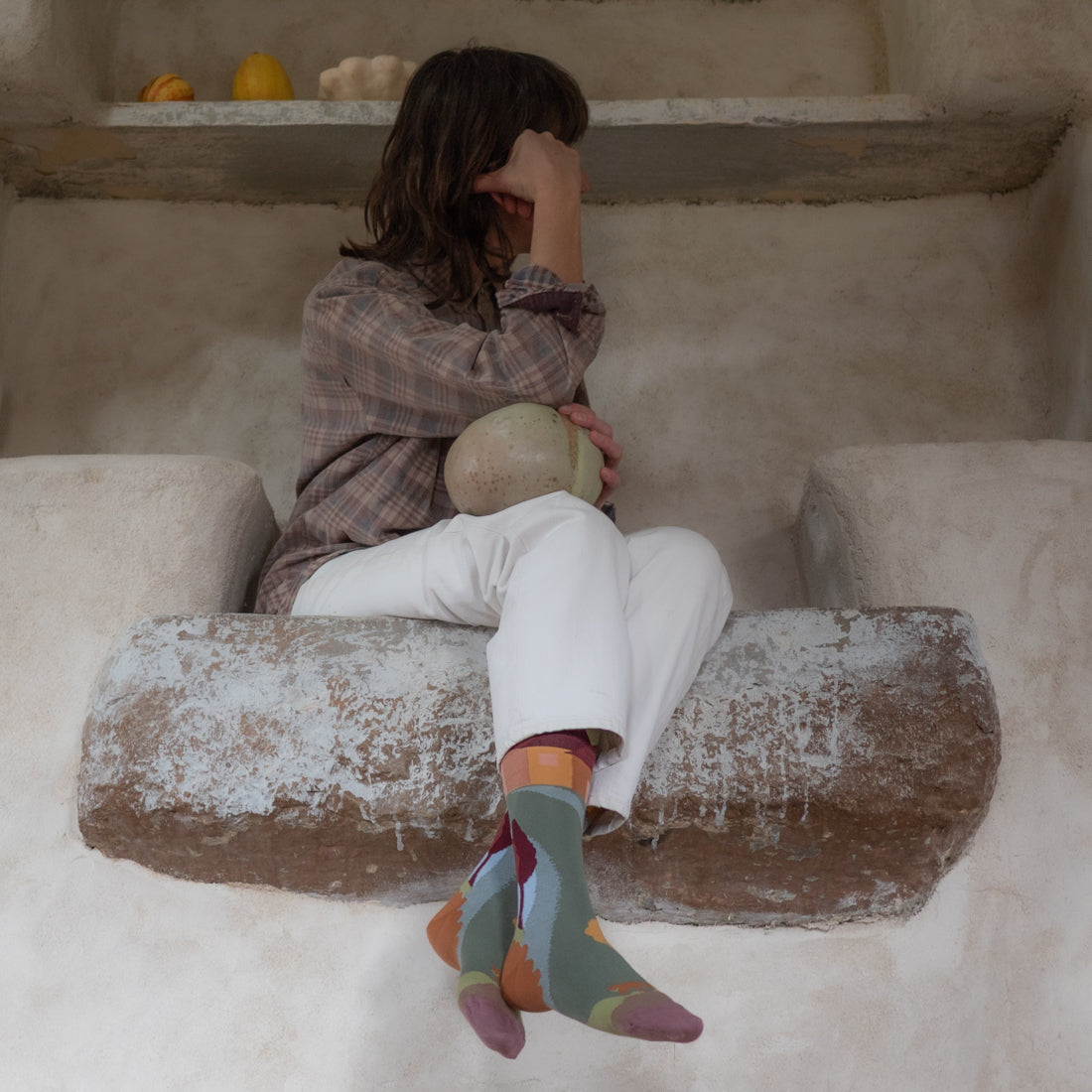 Autumn Landscape Knee-Highs