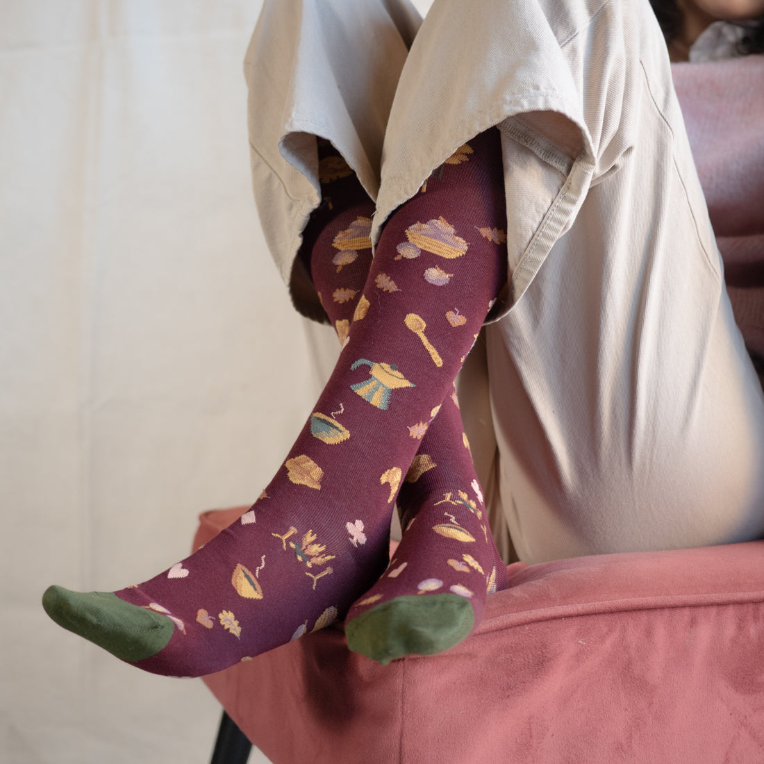 Sunday Best Mid-Calf Socks