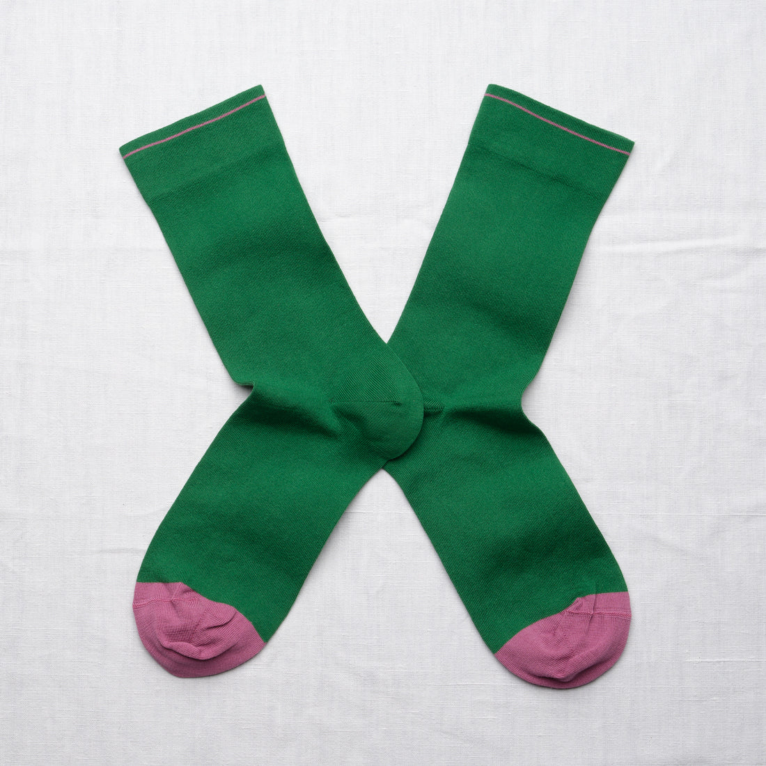 Burgundy Plain Socks