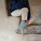 Solid Sage Green Socks