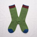 Foam Socks - Plain Green