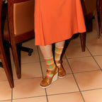 Chaussettes Carreaux Multico